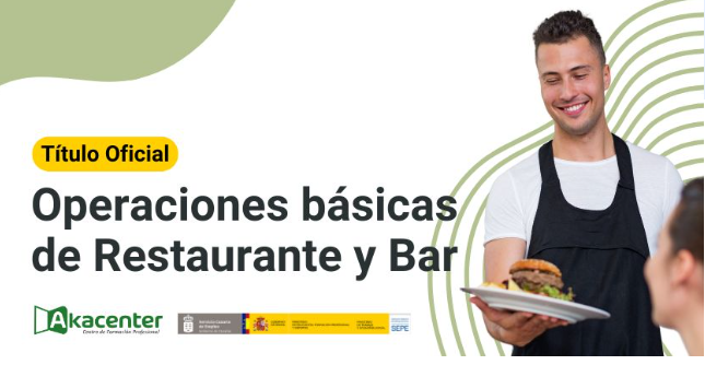 24-35/009901 OPERACIONES BÁSICAS DE RESTAURANTE Y BAR