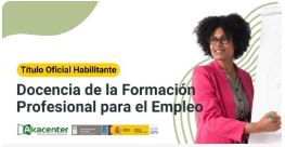 DOCENCIA DE LA FORMACIÓN PROFESIONAL EN EL EMPLEO   23-35/010964